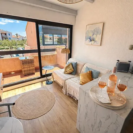 Cosy Balcon Sud - Naturiste 75 M * Leucate